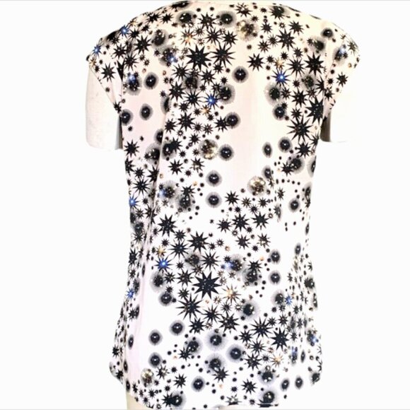 The Limited Celestial Stars Novelty Print Top Sz S #303H - Picture 3 of 7